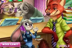 Zootopia Games, Zootopia Investigation Mischief, Games-kids.com