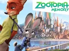 Zootopia Games, Zootopia Memory, Games-kids.com