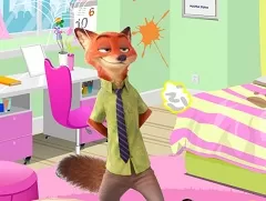 Zootopia Games, Zootopia Room Cleaning, Games-kids.com